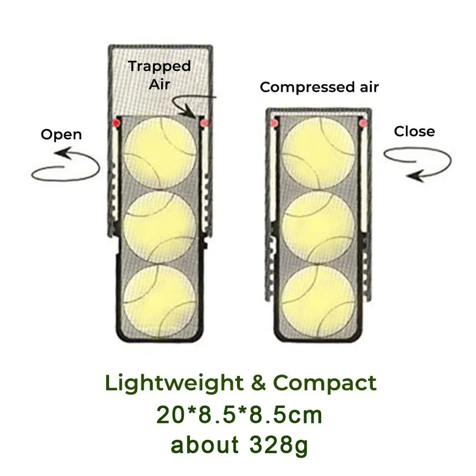 Tennis Ball Pressure Maintain Repair Container for Beach Tennis Ball Shape Restore Bounce Pressurizer Balls Padel Saver